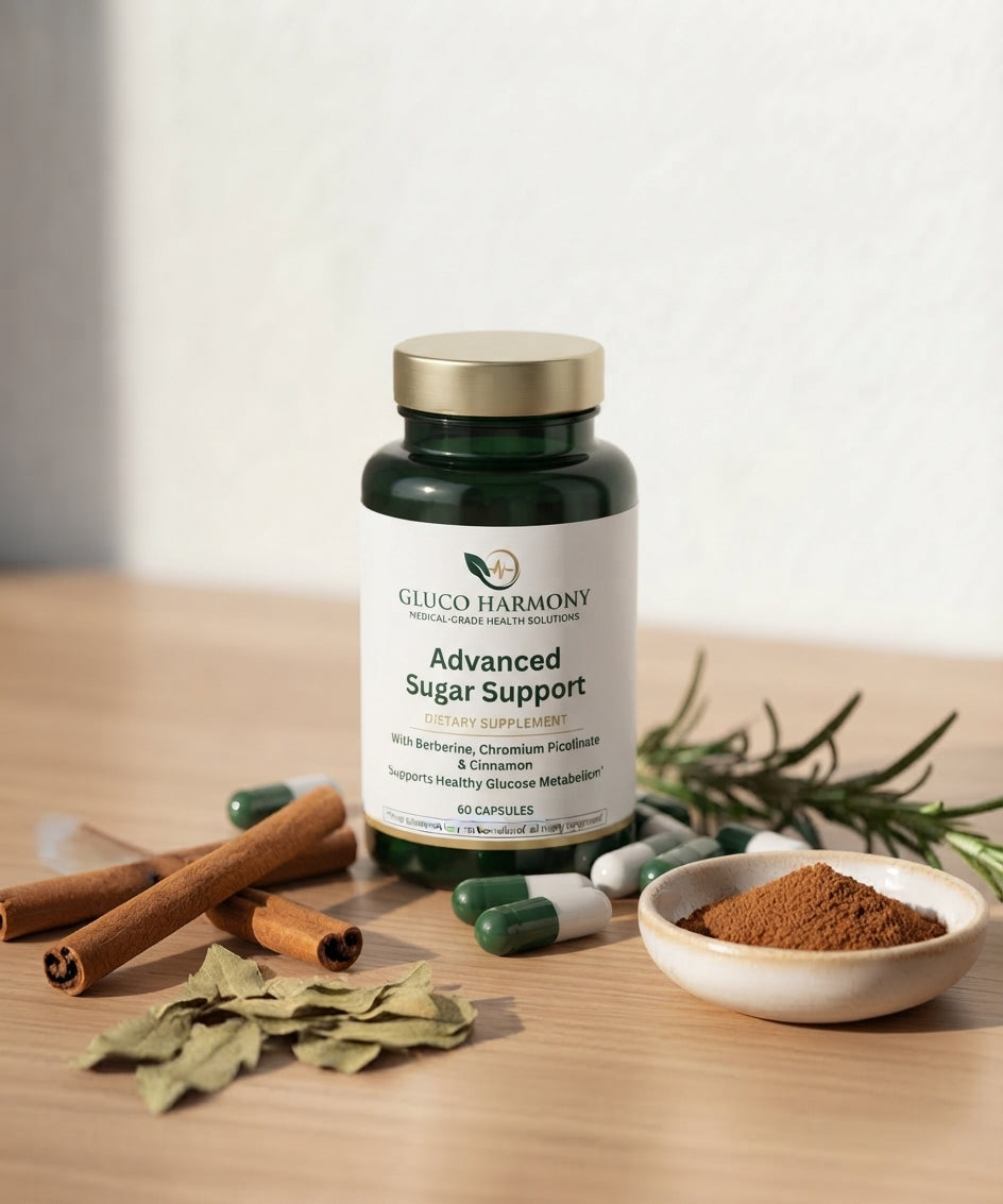 Support Healthy Blood Sugar Levels Naturally.